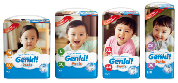 Genki Pattern 3x Softer and More Absorbent Diapers for Babies & Toddlers | Genki Malaysia